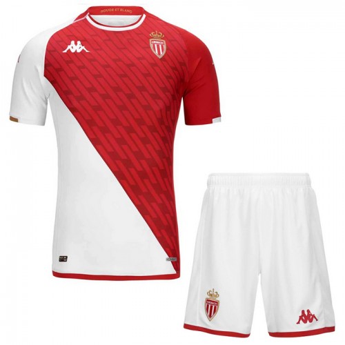 Ensemble Maillot AS Monaco Domicile 2023-24 Enfant Ensemble Maillot AS Monaco Domicile 2023-24 Enfant